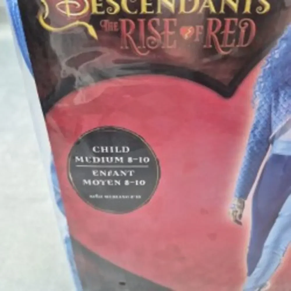 Disney Descendants Rise Of Red Chloe Child Costume Halloween Cosplay Dress Up M - Picture 3 of 6